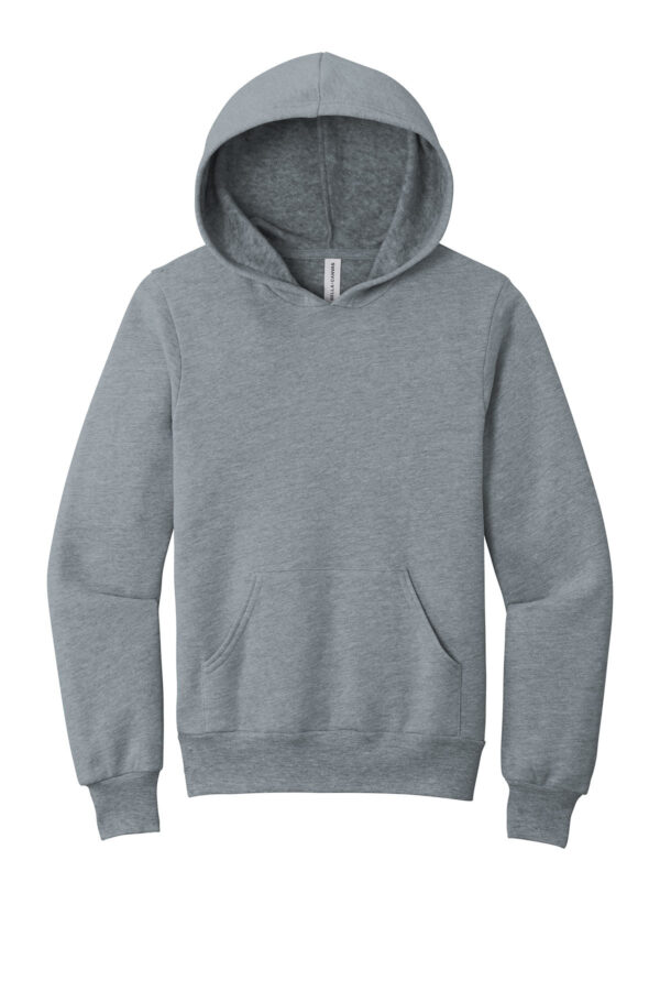 BELLA+CANVAS ® Youth Sponge Fleece Pullover Hoodie - Image 4