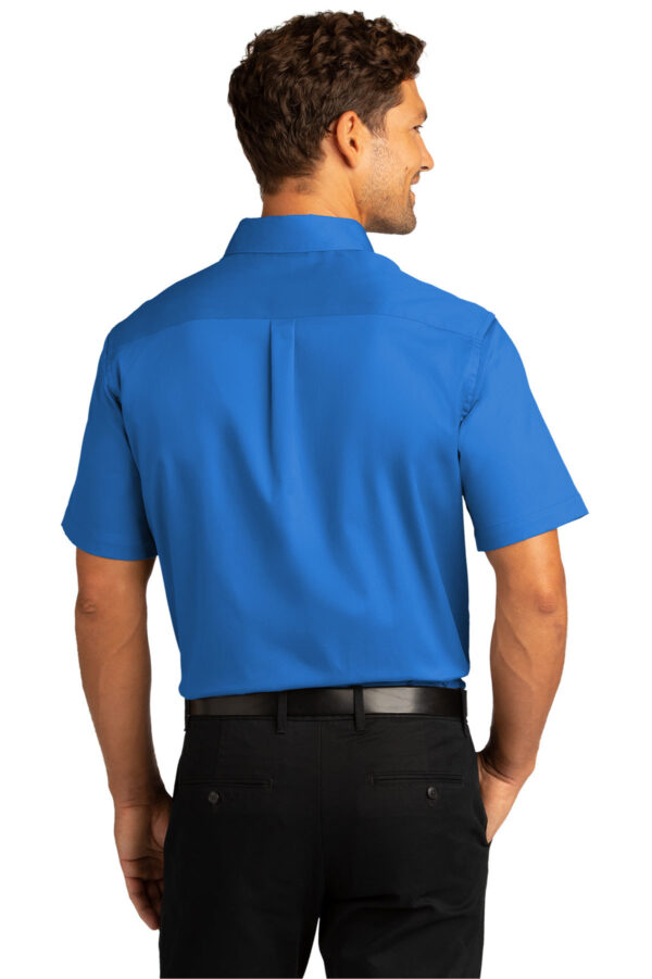 Port Authority® Short Sleeve SuperPro React™Twill Shirt - Image 2