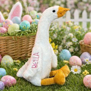 Goose - 12” tall with embroidered name
